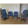 Image 1 : 2 Waiting Room Chairs & 2 Office Chairs