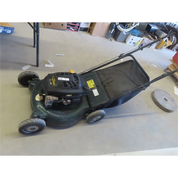Yard Works 6.5 HP Push Gas Mower w Bagger