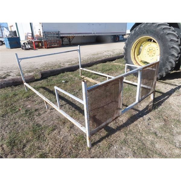 Contractors Pipe Rack for 8' Truck Box, it Came off A Ford Truck  (IN LOT #18)