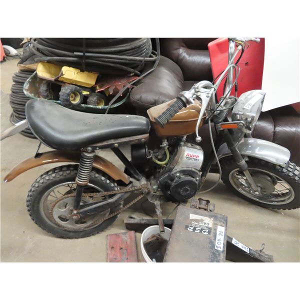 Early 70's Mini Ruppster 90CC - Runs But Needs Tune Up