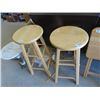 Image 2 : 2 Maple Stools & 2 TV Tables
