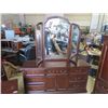 Image 2 : 4 Pc Bedroom Suite, Dressor & Mirror 32" x 66" x 18" Plus Mirror 54" x 45" Highboy Dresser 62" x 39"