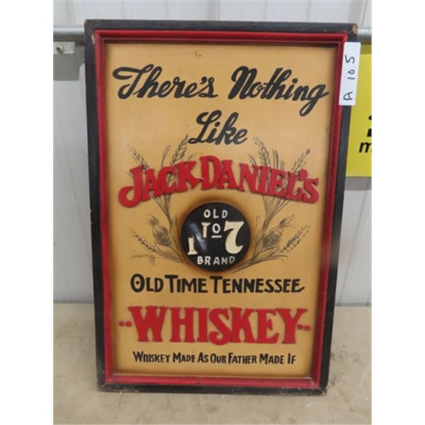 Jack Daniels Adv  16" X 24"