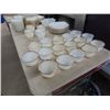 Image 3 : Approx 154 Pcs Fire King, Plates, Bowls, Cups & Saucers