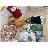 Image 2 : 5 Porc Dolls, Extra Doll Clothes, 2 Bears, & Toy Arm Chair