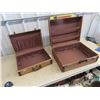 Image 3 : (DL) 2 Vintage Suitcases