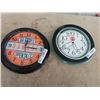 Image 1 : (DL) 2 Clocks, 1 Is Coke, 1 Big Daddy Garage- Both Are 12" RD