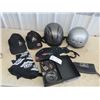 Image 1 : (DL) Harley Davidson Motorcycle Helmet, Head Wraps, Hats, Wallet, Plus More!