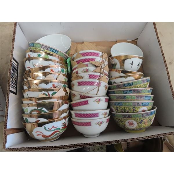 (DL) 31 Oriental Bowls