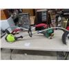 Image 1 : 3 Weedeaters - 1 is Poulan P1500 Gas, 2 Other Weedeaters - 1 Gas, 1 Elec