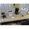 Image 1 : 2 Burner Coffee Warmer, Toaster, Bread Maker, & Coffee Maker