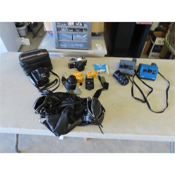 Cameras - Polaroid, Lenses, & More!