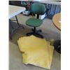 Image 3 : Pedestal Cafe Table , Office Chair & Blanket