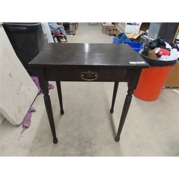 Table/Desk w Drawer 30"H 26"W 18"D