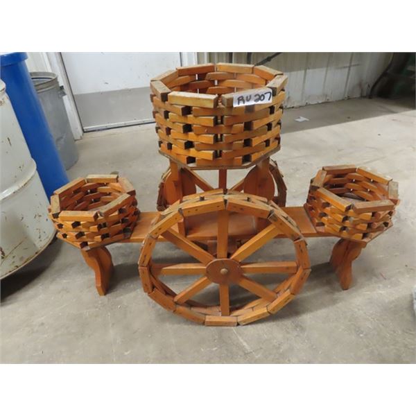 Wooden Planter 28" x 42"