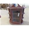 Image 3 : Wall Mount China Cabinet -21 "H 20"W 8" D & Shelf