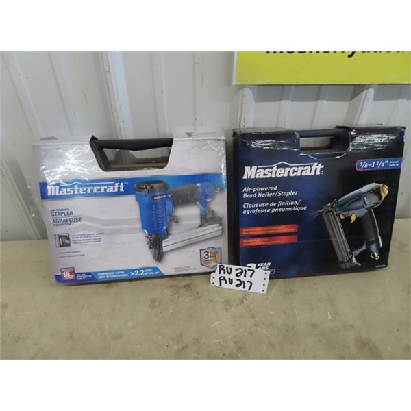 2 New Airpowered Brad Nailer