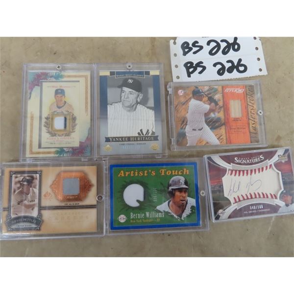 6 Baseball Cards