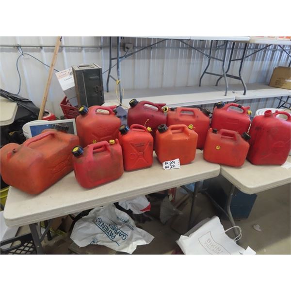 10 Gas Cans