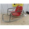 Image 1 : Vintage Toddler Metal Rocking Chair
