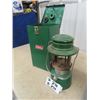 Image 2 : Coleman 335 Lantern (Broken Glass) w Metal Case & CPR Galv Jug