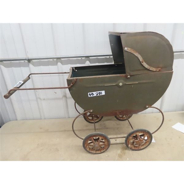 Vintage Metal Carriage