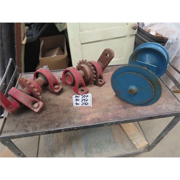 3 Winch Pulley System