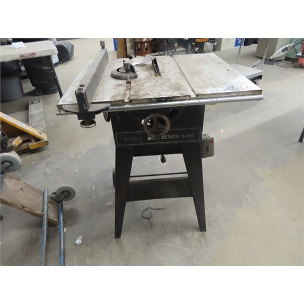 Sears 10" Table Saw