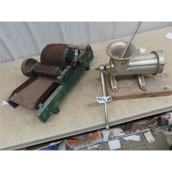 Wool Carter & Meat Grinder