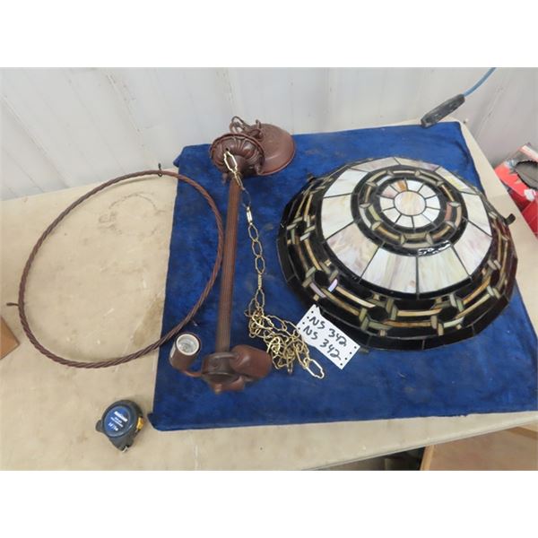 Stained Glass Light Fixture