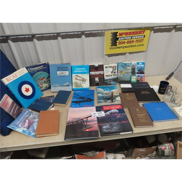 Hard Covered Books- Aviation,  Planes & Helicopter