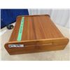 Image 2 : Teak Roll Up Desk Organizer