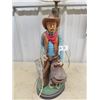 Image 2 : Cowboy Lamp 33" H