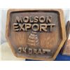 Image 2 : Moslon Export Sign 18" X 21" & Bush Light Up Clock 13" x 13"
