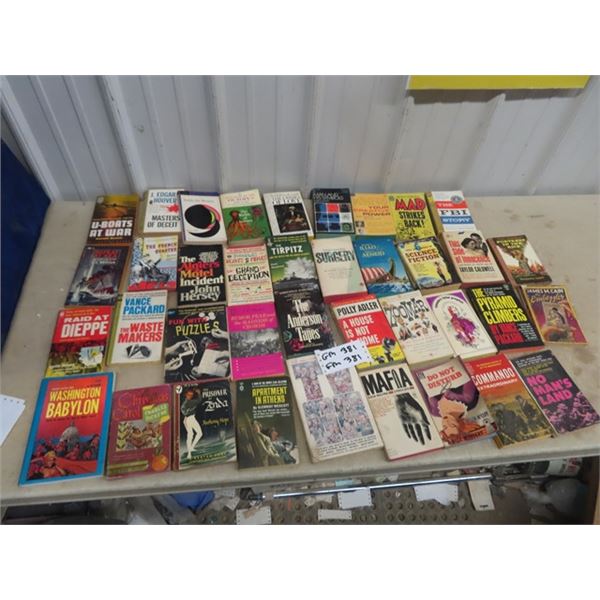 Approx 38 Books - Various