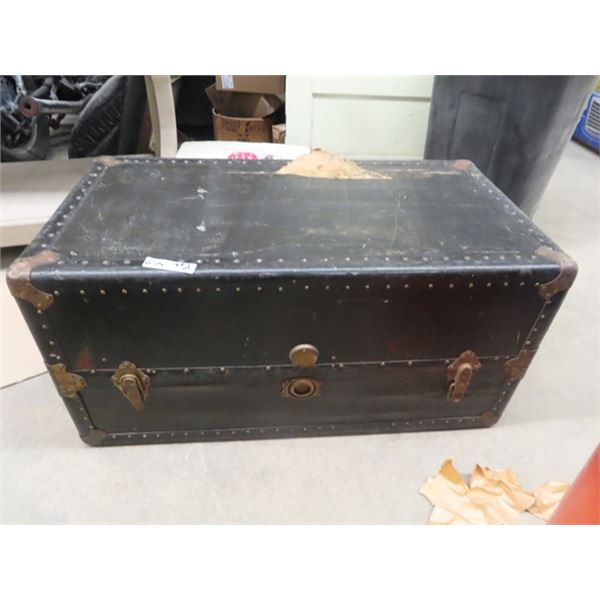 2 Trunks- 1 is 16.5" x 31" x 13"  & 1 is 20" x 40" x 21"