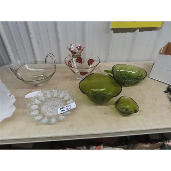 Chip & Dip, Trays, Bowls & Servers