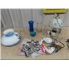Image 1 : Lamp Shade, Lamps, Vases, Pitcher Plus More!