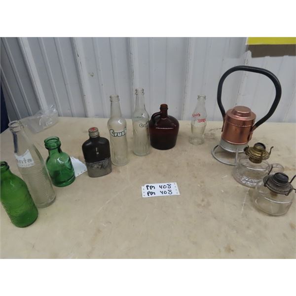 Coal Oil Lamps, Pop Bottles, Plus More!