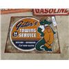 Image 2 : 3 Modern Metal Signs 12" x 16"  1) Phillips 66 1) White Star 1) Gator's Towing Service