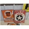 Image 3 : 3 Modern Metal Signs 12" x 16"  1) Phillips 66 1) White Star 1) Gator's Towing Service