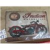Image 3 : Indian Motocycle Wheel Spoke In Box and Modern Indian Motorcycle Sign