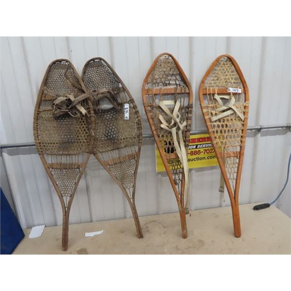 2 Sets of Snow Shoes