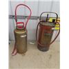 Image 1 : Copper Fire Extinguisher w Brass Tag & Yard Sprayer
