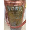 Image 2 : Copper Fire Extinguisher w Brass Tag & Yard Sprayer