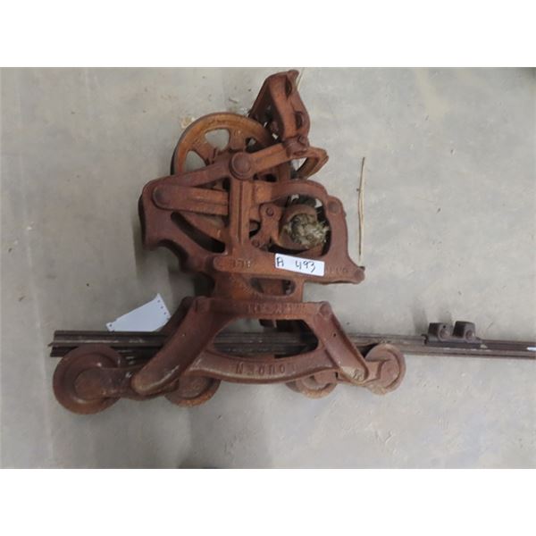 Loft Loose Hay Gantry Trolley