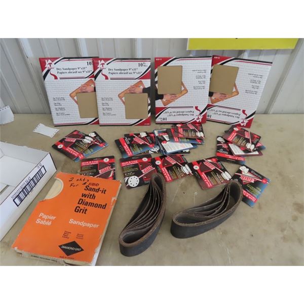 New Sandpaper -( Power tool & Sheet)