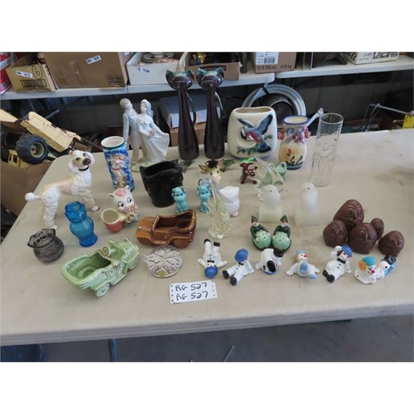 Vases, S & P , Planters, & Ornaments