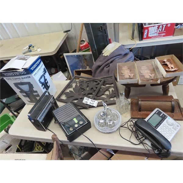 (VB) Radio, Phone, Coffee Maker Plus More!