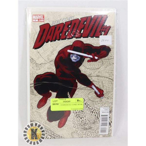 MARVEL 1 DAREDEVIL COMIC BOOK